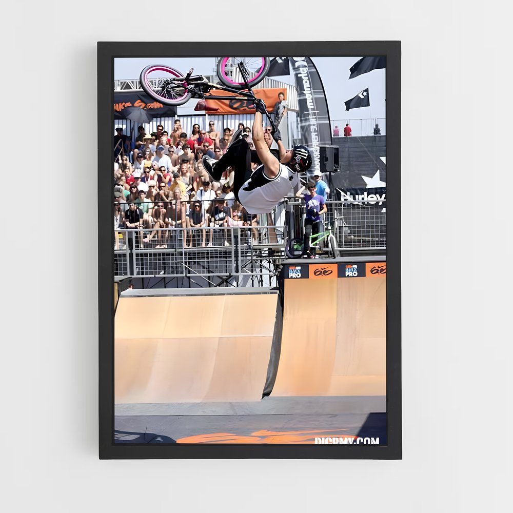 Poster Tricks de Scotty – affiche BMX (vue 2)